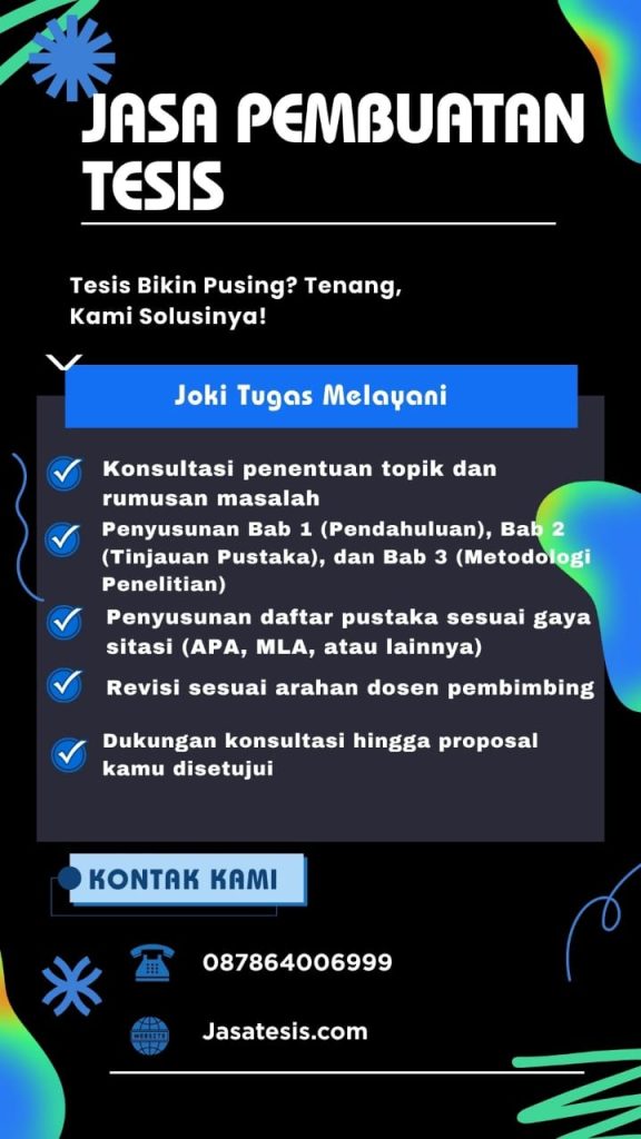 Dapatkan Tesis Berkualitas Tinggi Lewat Jasa Joki Tesis di Yogyakarta Profesional