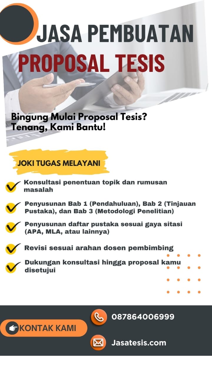 Jasa Tesis di Manado untuk Mahasiswa Sibuk